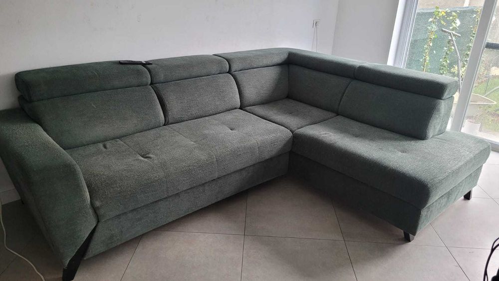 Colțar extensibil MOAMAX – funcție pat + ladă depozitare