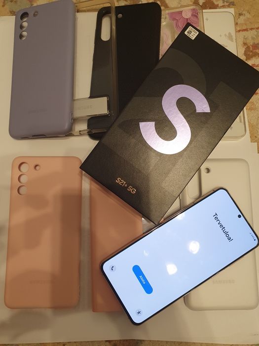 8 huse Samsung S21 Plus (5 originale Samsung)
