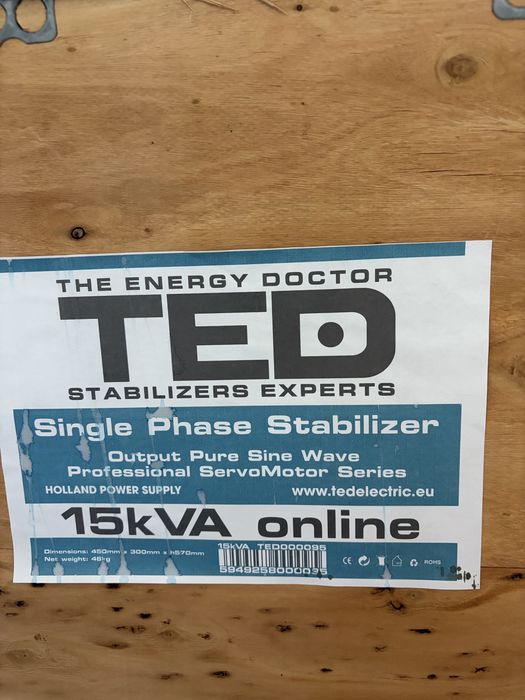 Stabilizator de tensiune monofazic 15KVA
