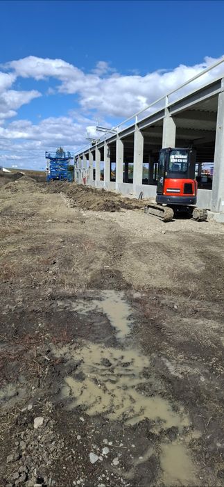 Închiriez miniexcavator, Bascula de 3,5 t.Generator,Excavator