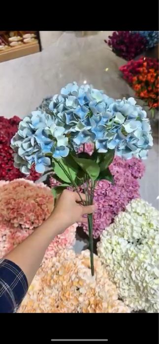 Искусственные гортензии