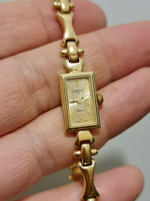 Ceas aur 14K  Geneve dama, functional, 16grame, factura + certificat
