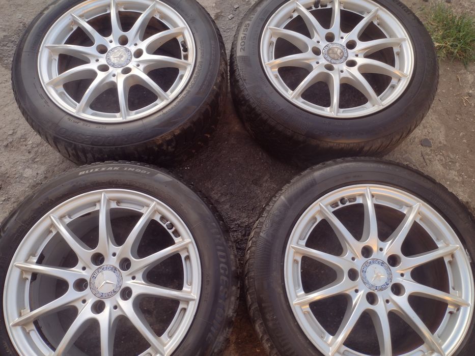 Перфектни 16-5х112 ЕТ45.5 7.5j Mercedes E class W212