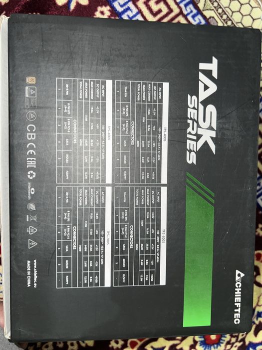 Блок питание 500 вт от chieftak tps 500-s