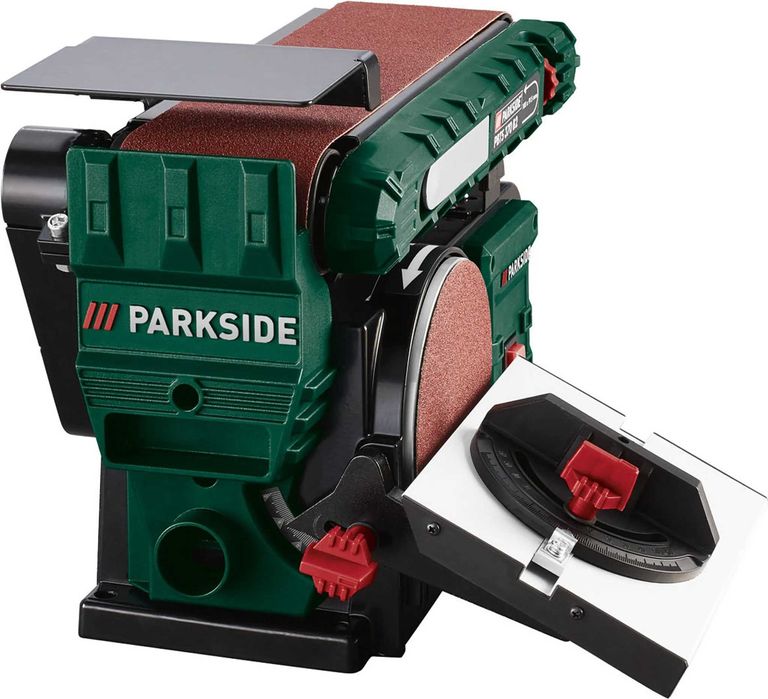 Лентов и дисков шлайф Parkside PBTS 370 B2 370 W Парксайд
