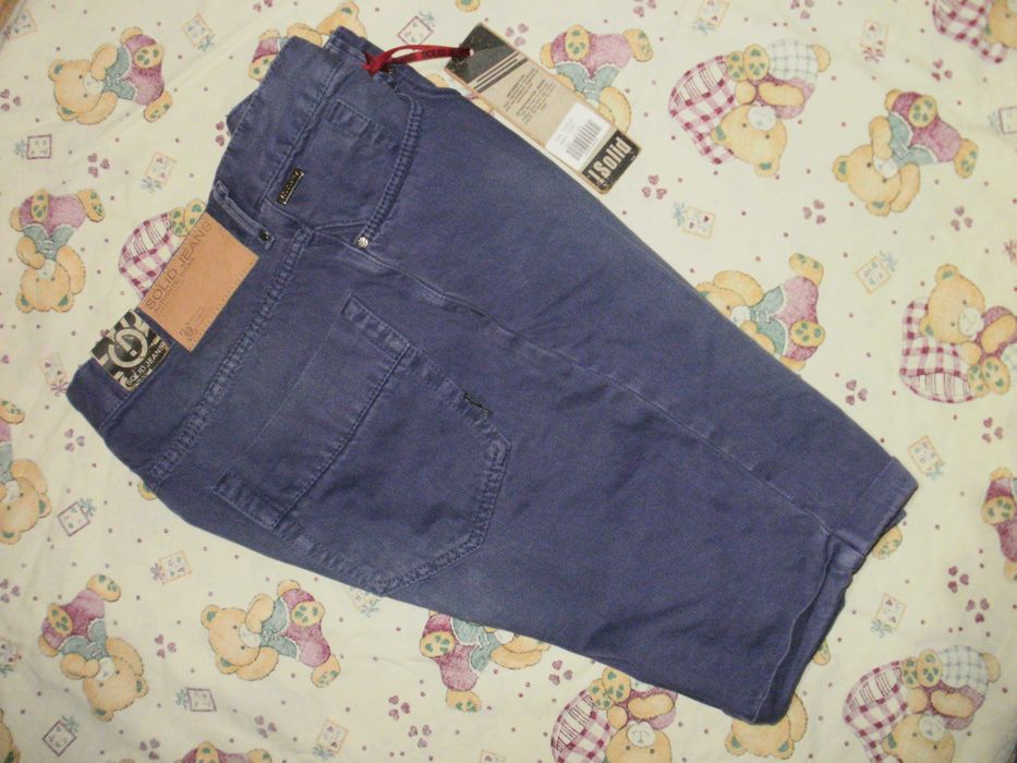 SOLID JEANS и GNIOUS нови къси дънки 34-36