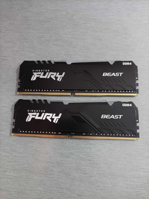 Kingston FURY Beast Black RGB 64GB (2x32GB) 3600MHz DDR4 CL18