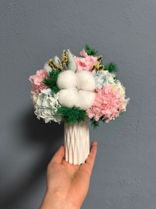 Букеты из стабилизированных цветов