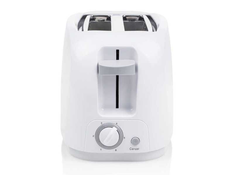 Тостер с 2 Слота за Филии и 6 Степени на Изпичане Tristar BR-1013 - 800W, Бял