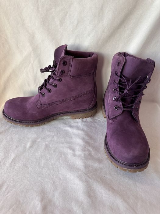 Ghete,bocanci dama,mov,Timberland,marime 39