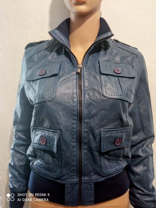 GEACĂ de damă,din pielea naturala MARIO BATA.Noua.