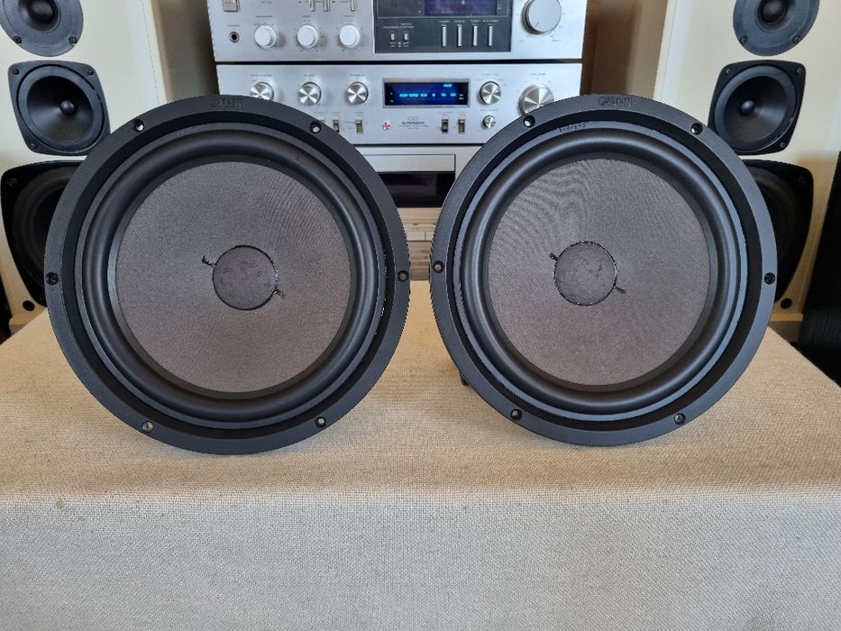 Set Difuzoare Mid/Bass Canton. 4 ohms, 60 watts, 25,6 cm. Impecabile.