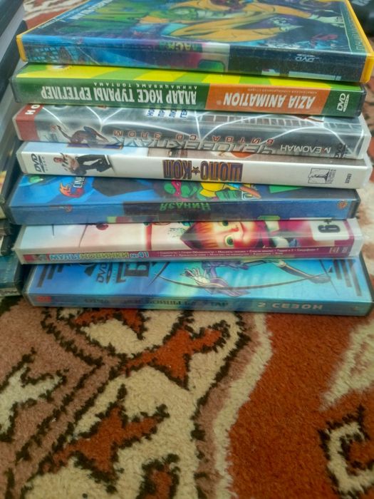 ДВД с дисками 44 штук