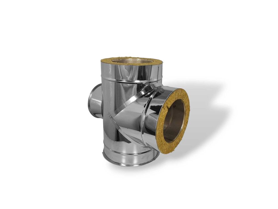 Coș de fum izolat cu vată bazaltică – durabil și sigur