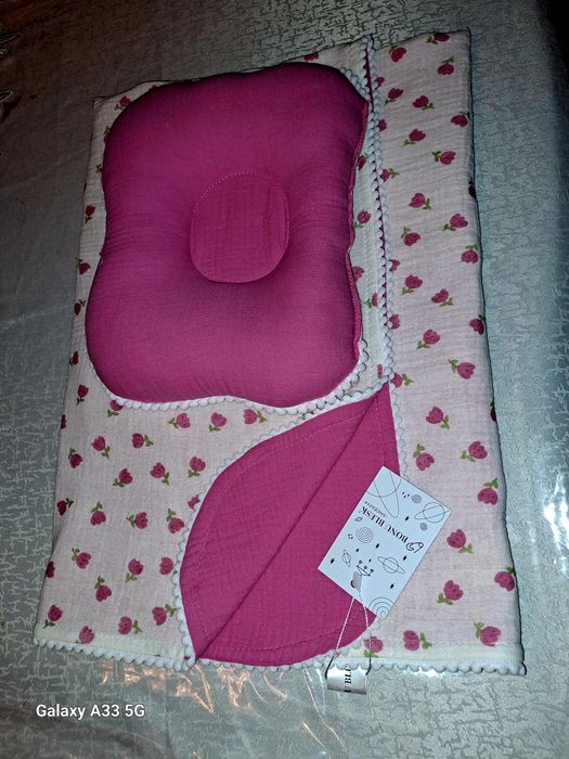 Muslin matosidan yozgi  pled va ortoped yostiq..