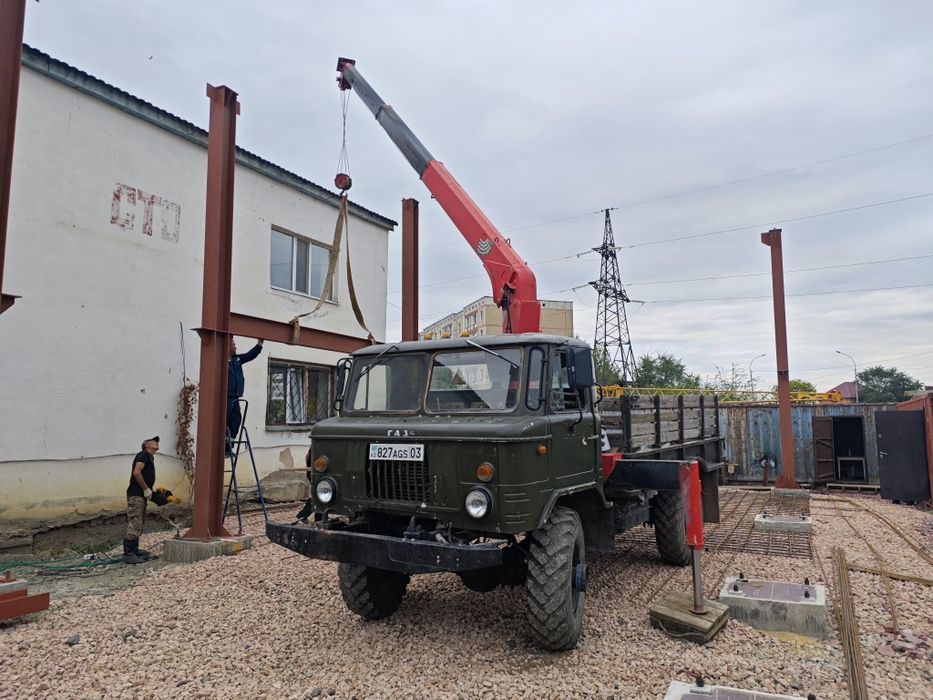 Газ-66 манипулятор с двигателем 3Uz-FE на автомате