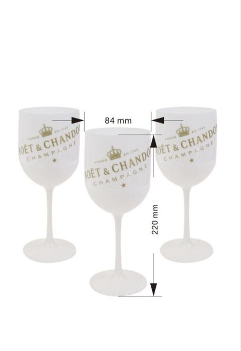 чаши за шампанско моет 2 чаши