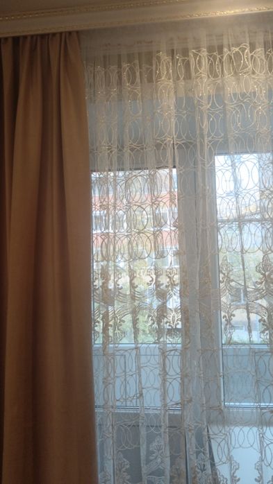 Продам тюль со шторами