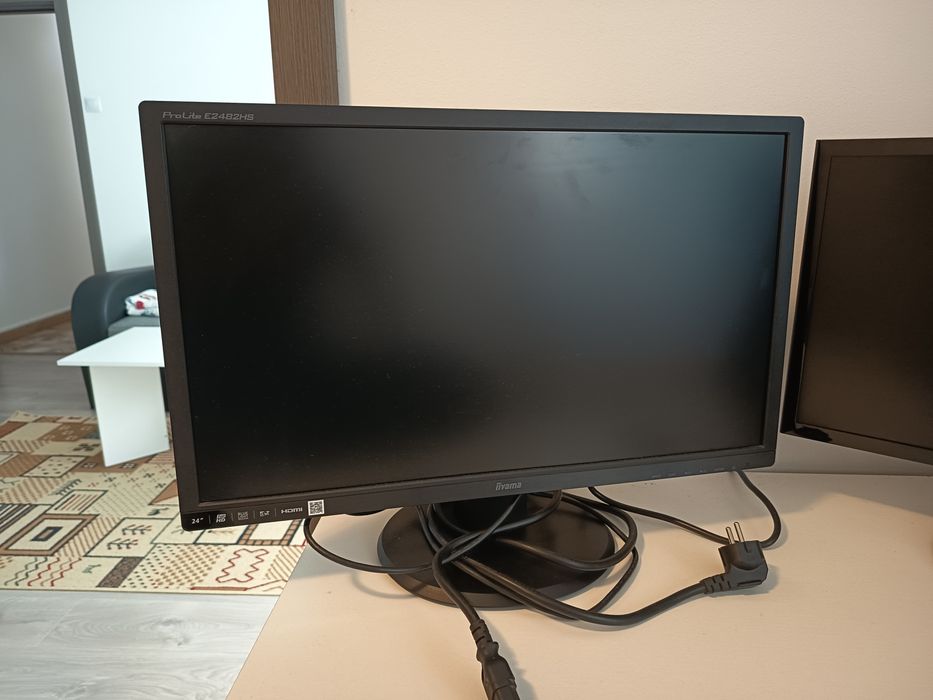 Monitor LED Samsung S22F350FHU/ Iiyama proLite E2482HS full HD hdmi și vga