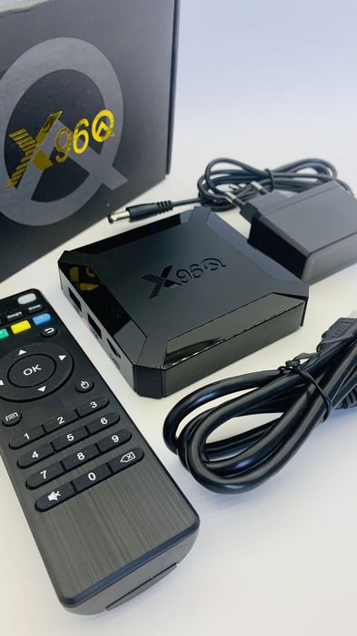Смарт приставка для телевизора X96Q андроид tv box тв бокс