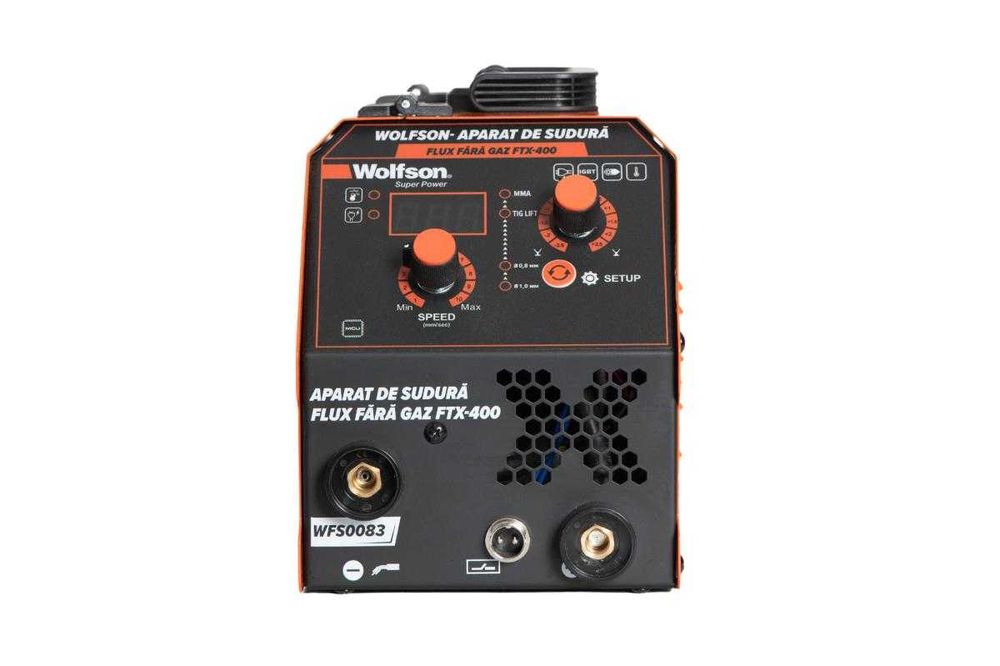 Aparat de sudura FLUX FARA GAZ ftx - 400 .