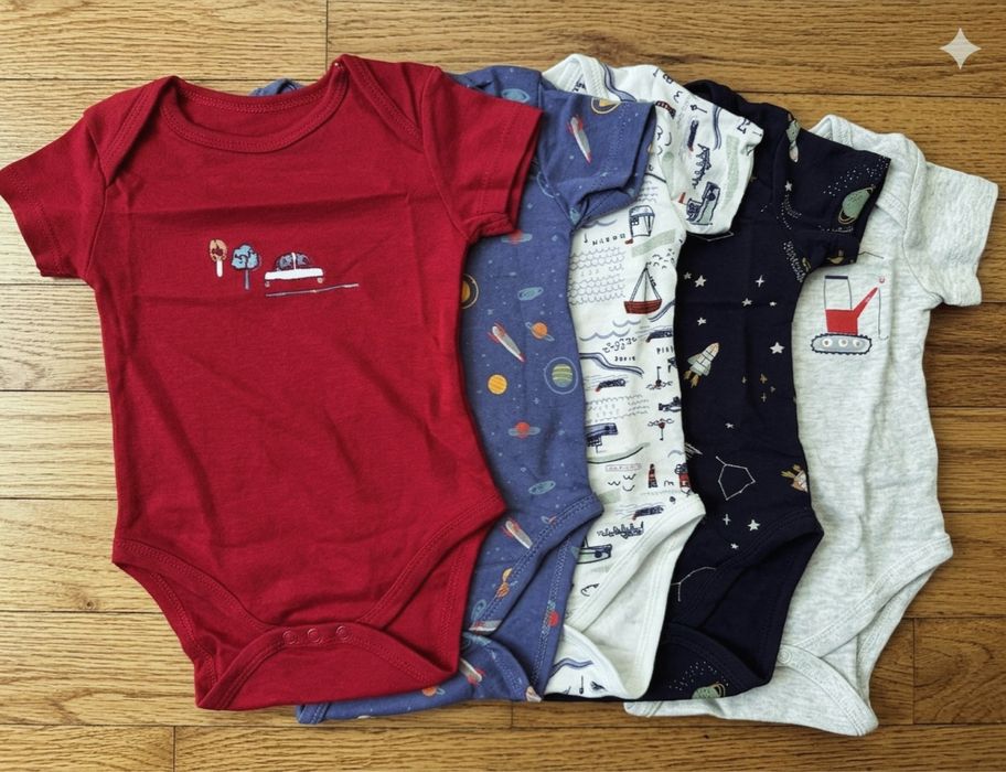 Детская одежда, боди для малышей от 3 до 12 месяцев