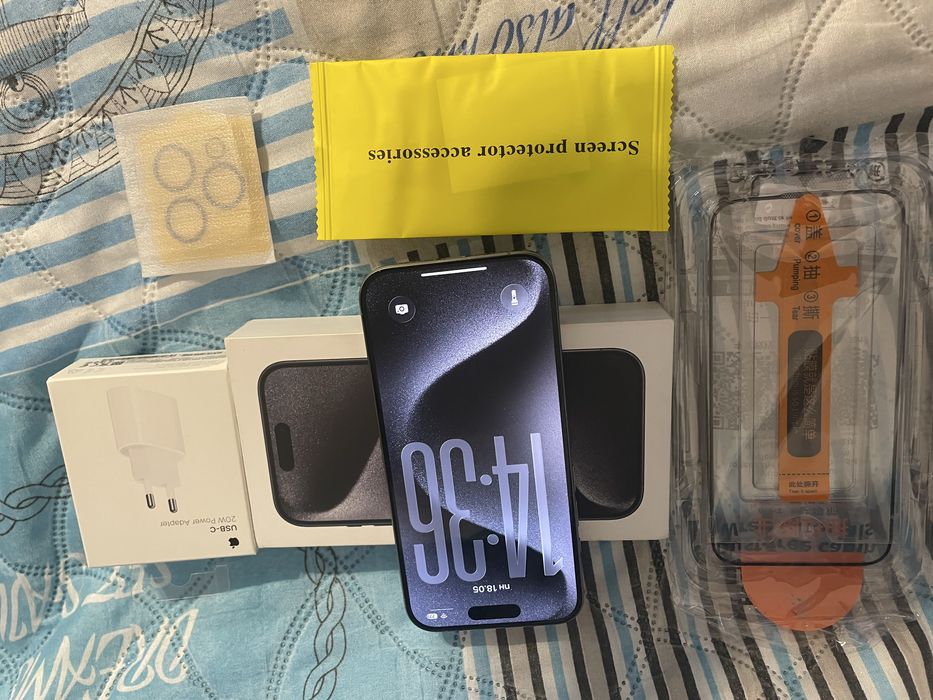 Iphone 15 Pro 256 gb 88% батерия КАТО НОВ