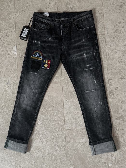 Blugi Dsquared 2 icon negri dsq2