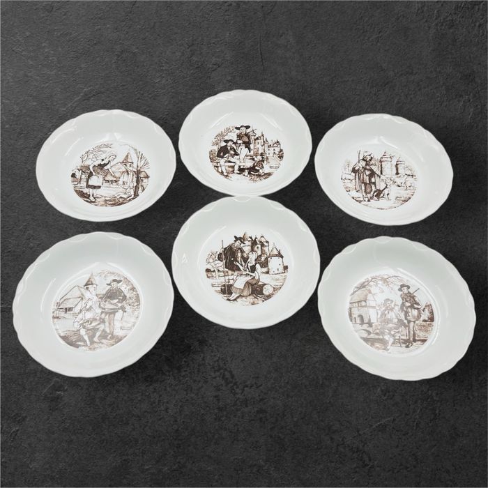 Френски фин порцелан сет от 18 части