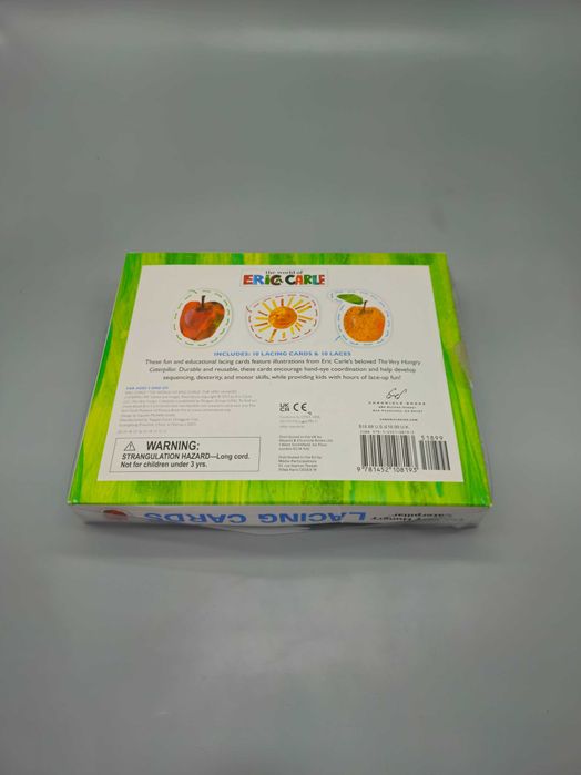 Комплект за нанизване Hungry Caterpillar(10 лейсинг карти + 10 връзки)