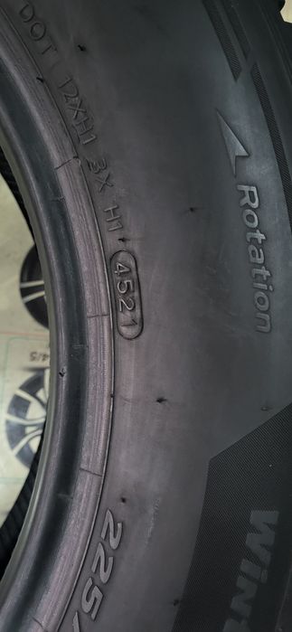 2 anvelope 225 65 17 hankook iarna 2021 7,2mm