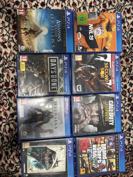 Дискове игри за ps4