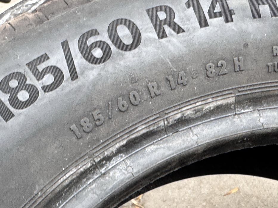 185/60/R14 Continental EcoContact6 2бр летни dot4719