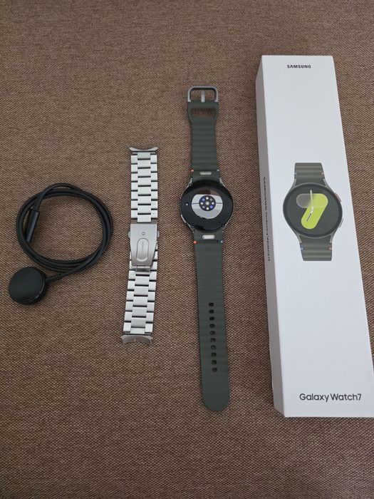 (Garanție 1 An + Curea Inox)Smartwatch Samsung Galaxy Watch7 44mm Green (BT)