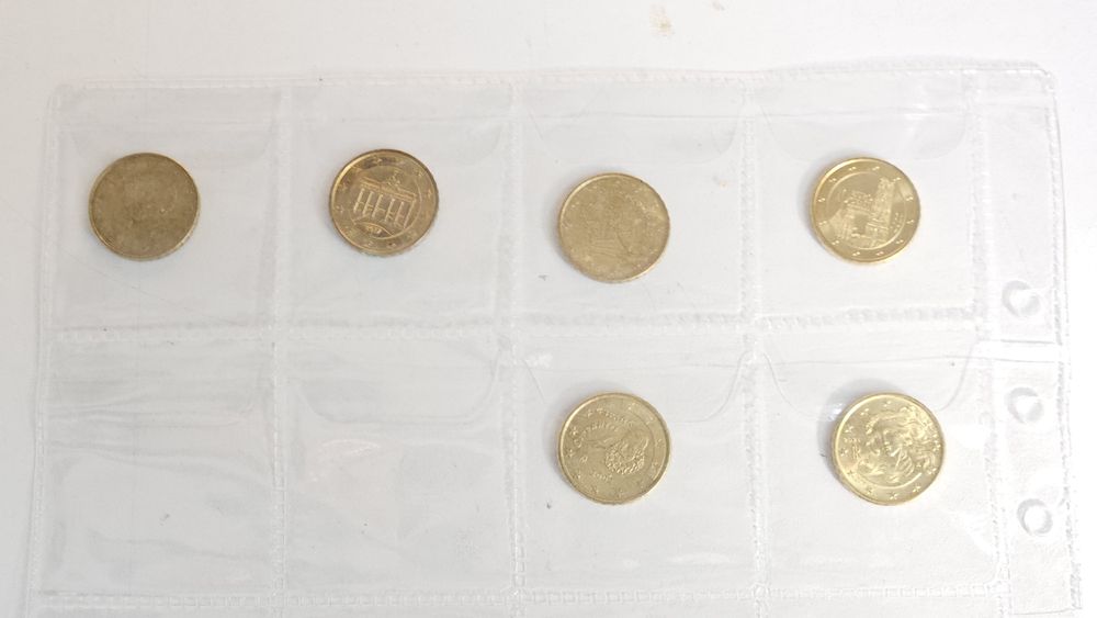 Monede euro si Bancnota 100.000 lei