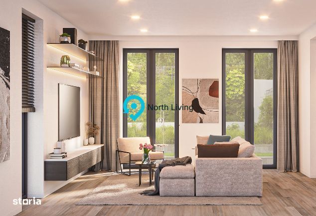 Casă lângă Lacul Grivița | Townhouse premium 4 camere | grădină 90 mp