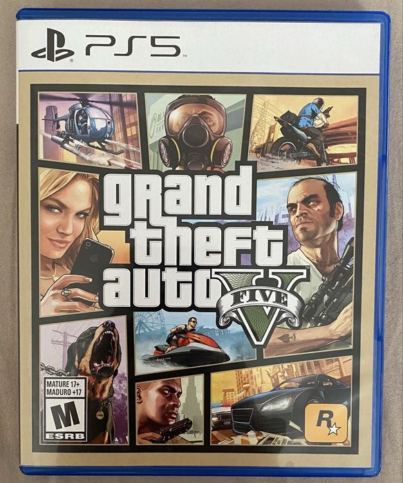 Диск для PS5 Grand Theft Auto 5