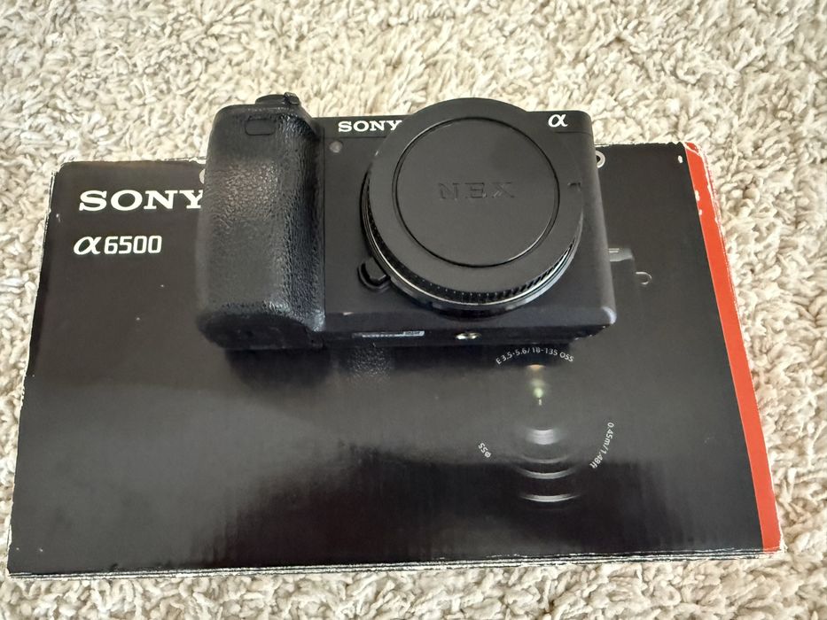 Vand schimb sony a6500 stabilizare 5 axe impecabil ca nou