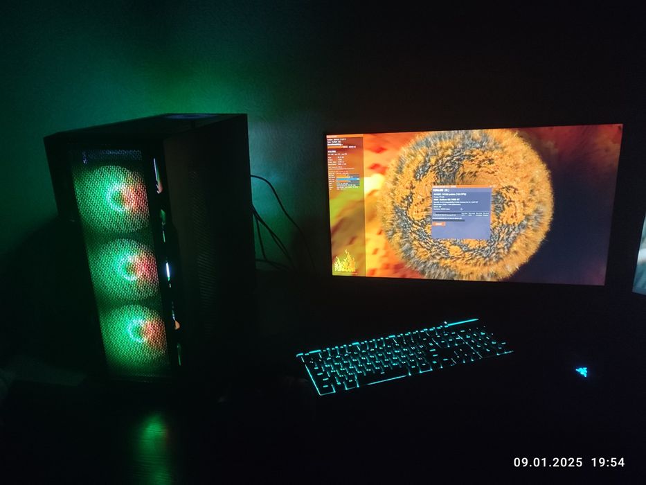 Игровой компьютер R5 7500f RX 7800 XT DDR5 32GB SSD 1TB + ПОДАРОК СТОЛ