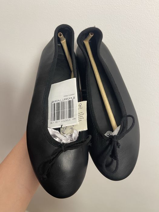 Balerini Mango, piele naturala