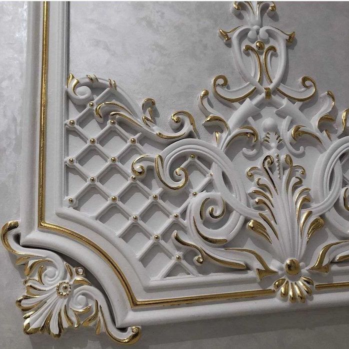 Золотая краска на лаке, с блеском 90К, краска на спирту и воде. Италия