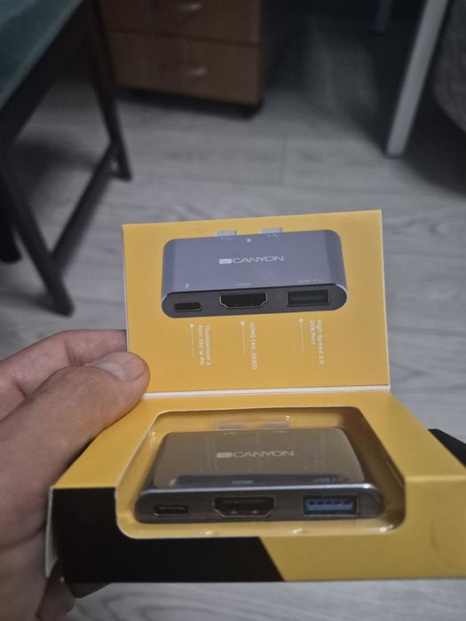 Док-станция Thunderbolt 3 3-в-1 DS-1
