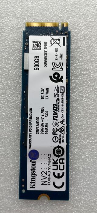 Kingston NVMe M.2 500GB
