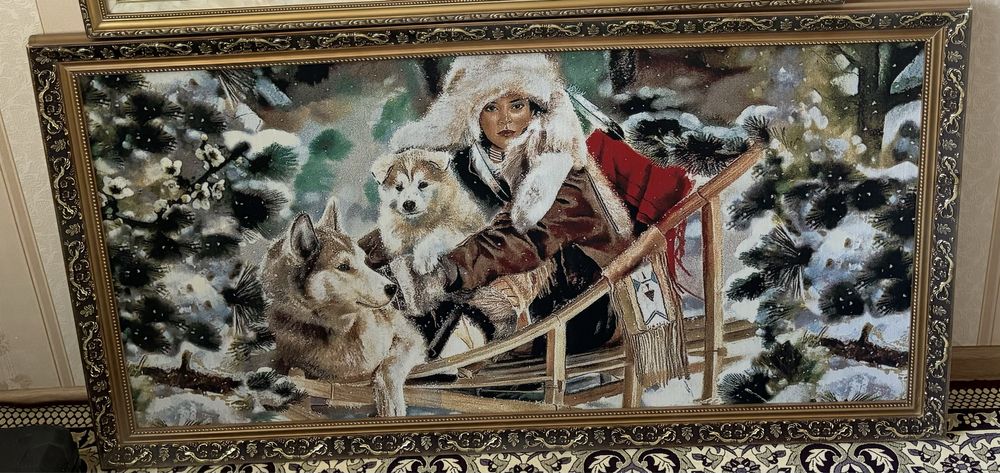 Картина тканевая