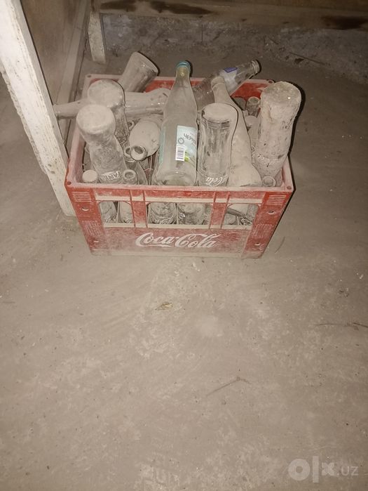 Кока кола тара ящик ва бутылки