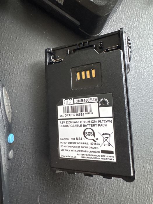 Entel DX585M-IS, UHF portable radio, радиостанция Ентел