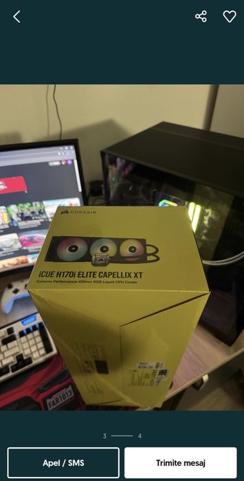 Vând cooler răcire pe apă