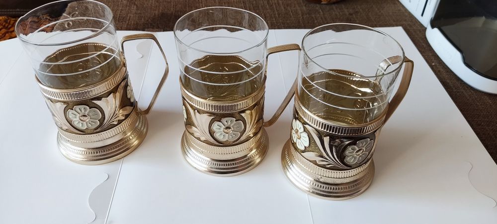 Подстъкани чаши /6 броя /