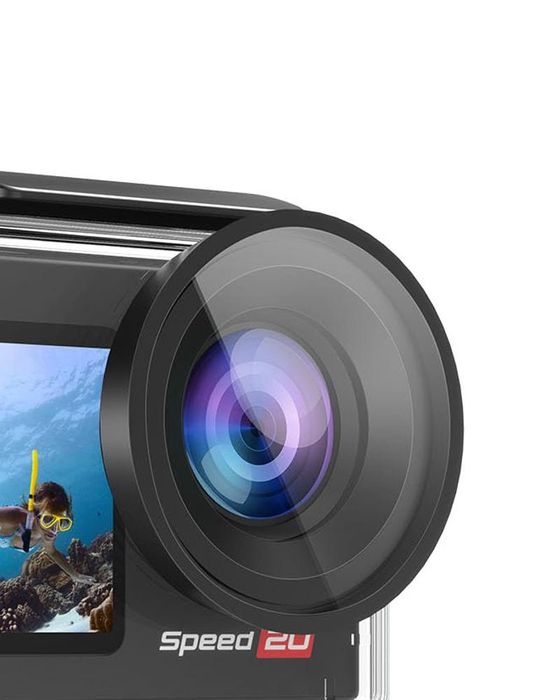 Екшън камера ultra hd 4k60fps с тъчскрийн 20 mp