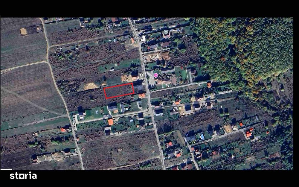 De vânzare teren intravilan, Sălicea – 1711 mp, parcelabil